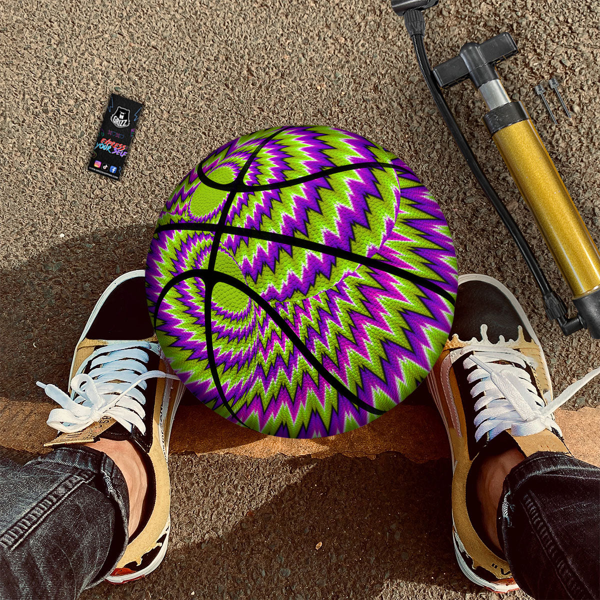 Pembroke Welsh Corgi Hipster Print Basketball