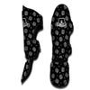 Mudcloth Sumbol Print Pattern Muay Thai Shin Guards-grizzshop