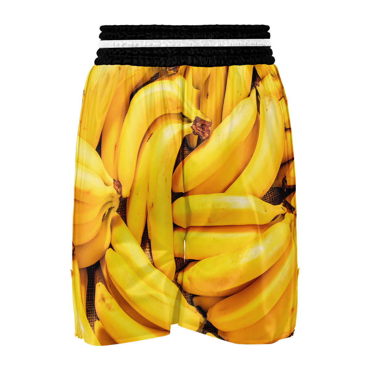 Multi Banana Pattern Print Boxing Shorts-grizzshop