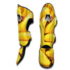 Multi Banana Pattern Print Muay Thai Shin Guards-grizzshop