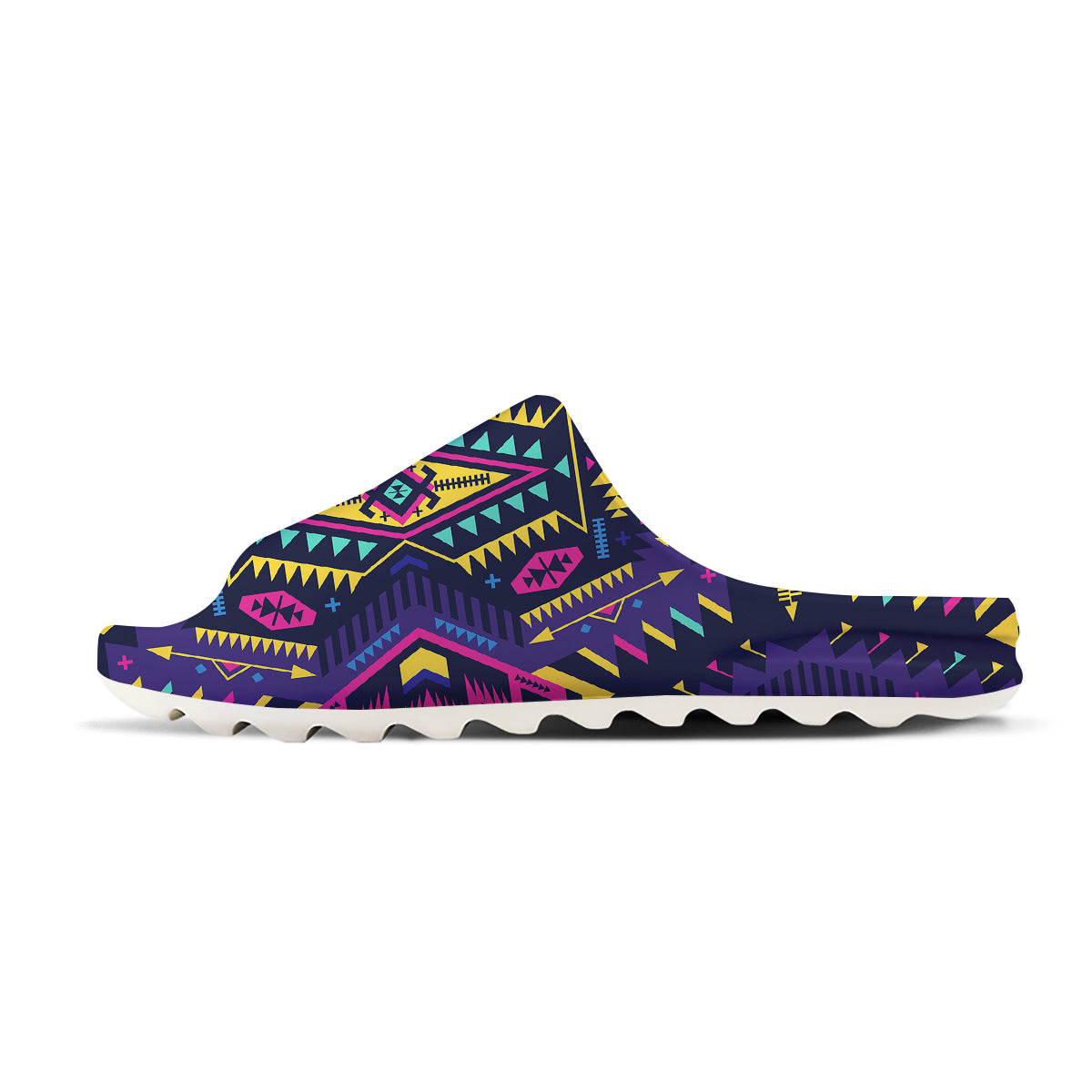 Multicolor Tribal Navajo Geometric Print Sandals-grizzshop