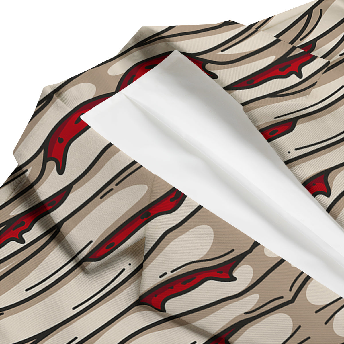 Mummy Bandage Print Pattern Men's Blazer-grizzshop