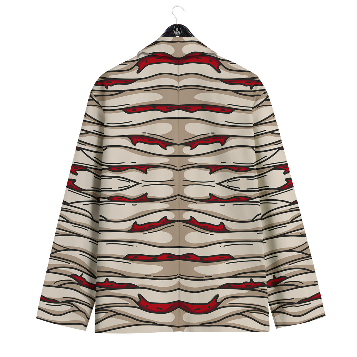 Mummy Bandage Print Pattern Men's Sport Coat-grizzshop