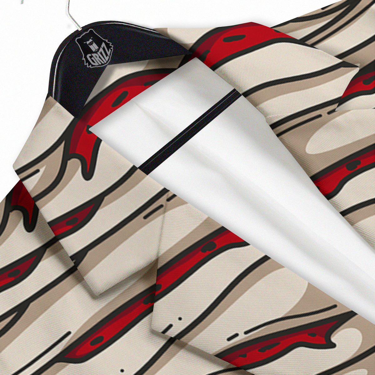 Mummy Bandage Print Pattern Men's Sport Coat-grizzshop