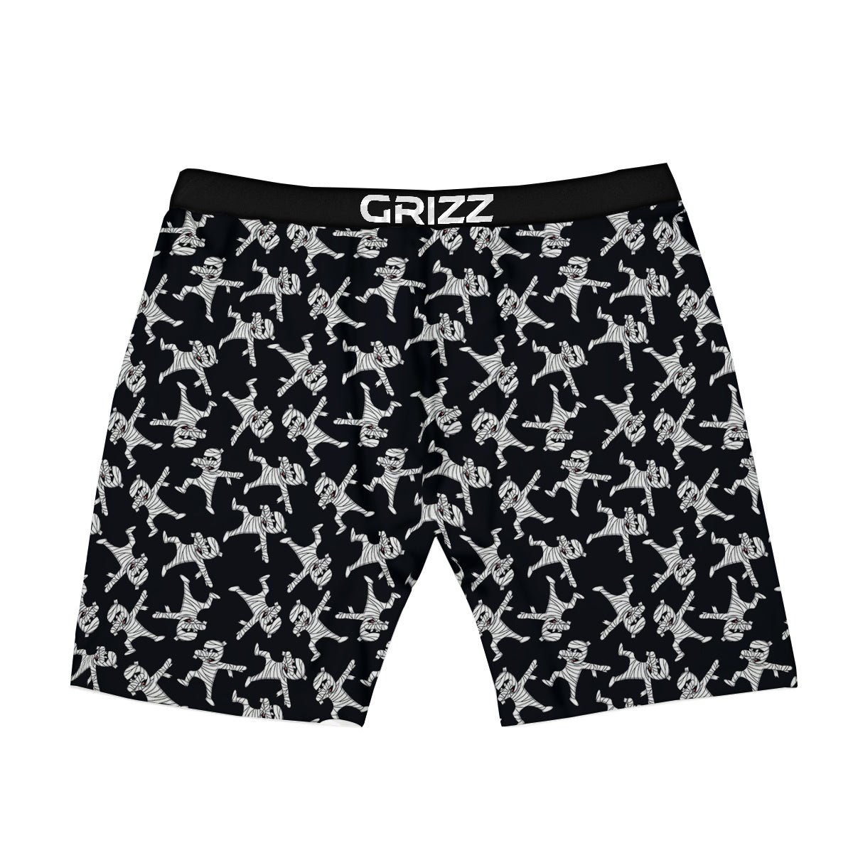 Mummy Cute Print Pattern Boxer Briefs-grizzshop