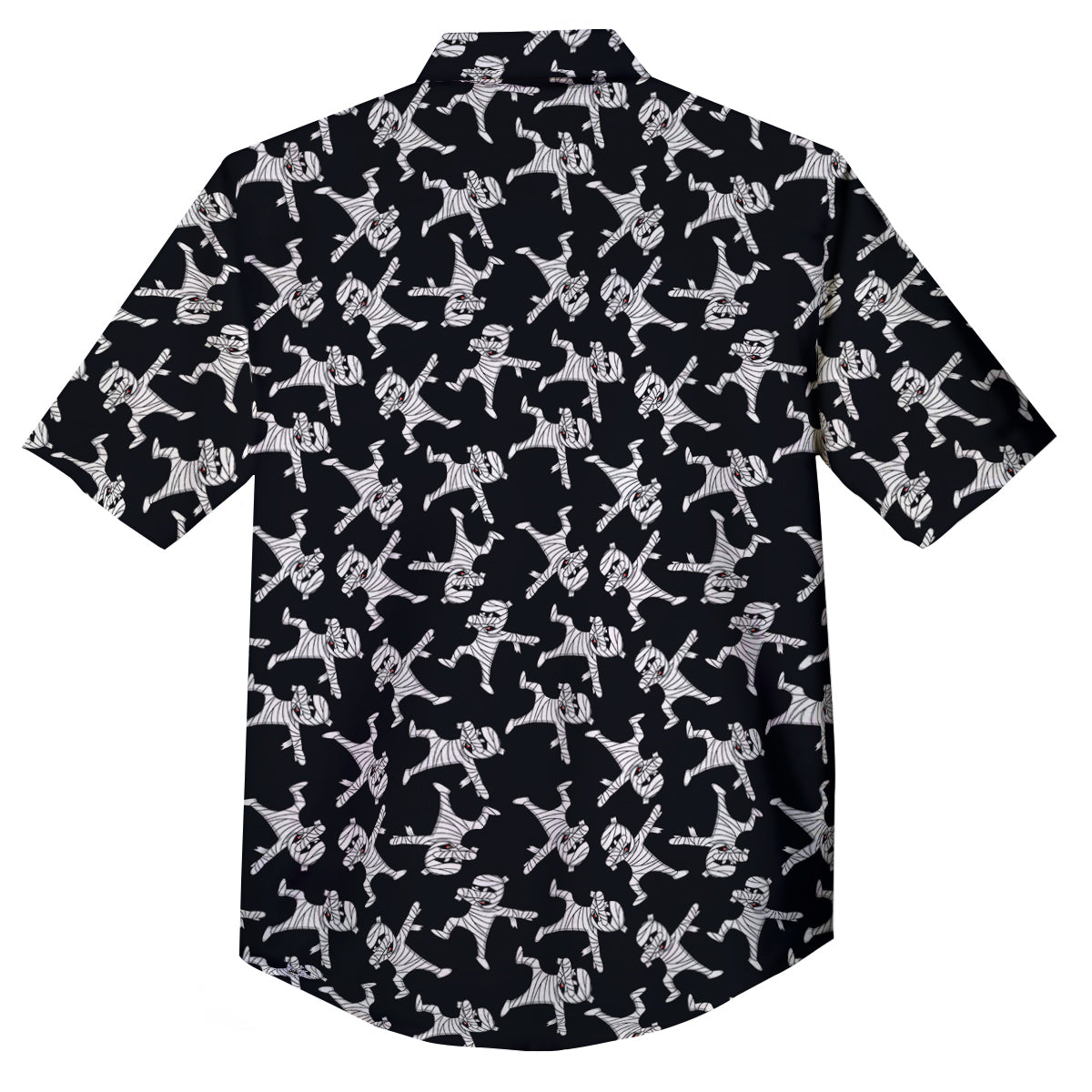 Mummy Cute Print Pattern Button Up Shirt-grizzshop