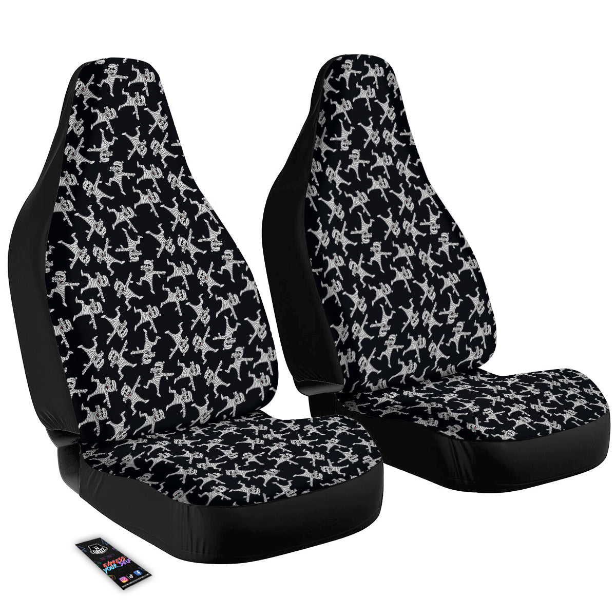 Mummy Cute Print Pattern Car Seat Covers-grizzshop