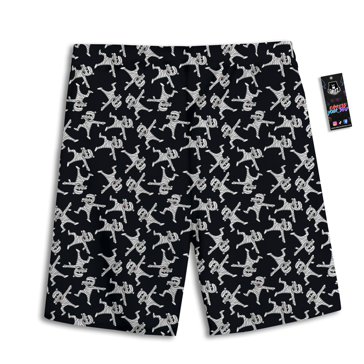 Pembroke Welsh Corgi Print Pattern Men's Athletic Shorts