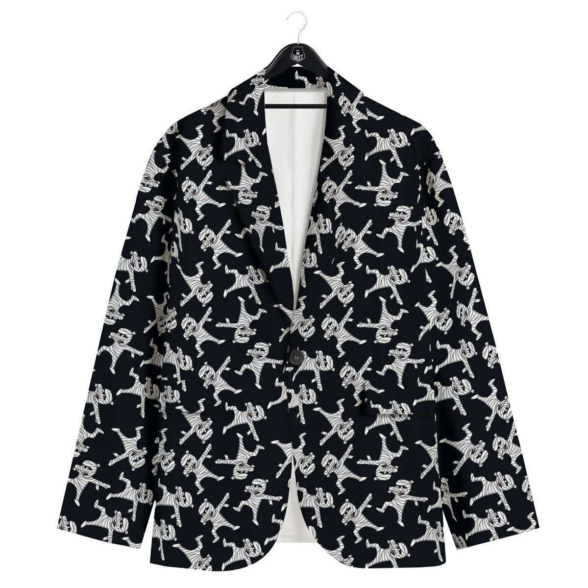 Mummy Cute Print Pattern Men's Sport Coat-grizzshop