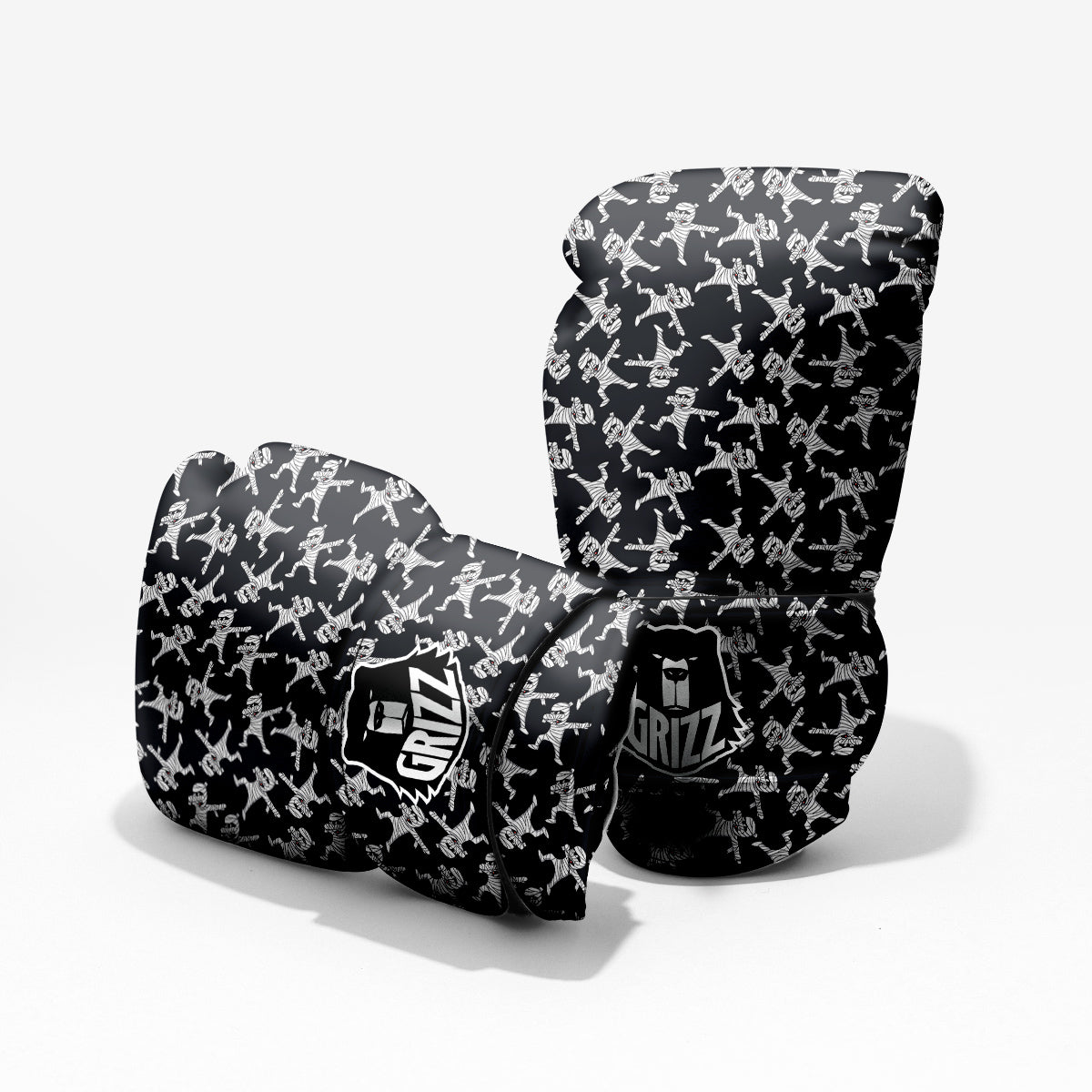 Mummy Cute Print Pattern Pro Boxing Glove