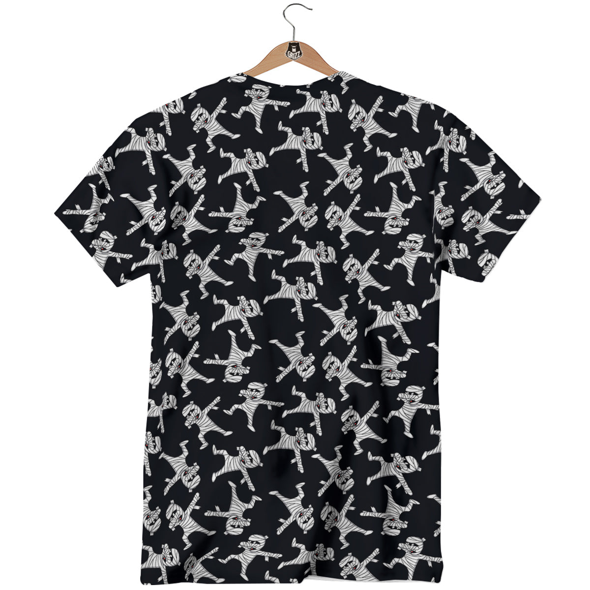 Mummy Cute Print Pattern T-Shirt-grizzshop