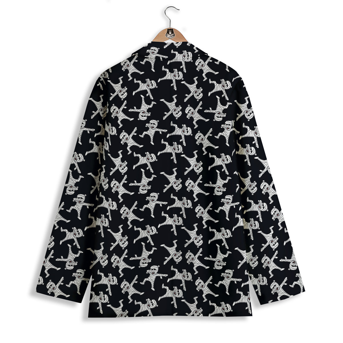 Mummy Cute Print Pattern Women's Blazer-grizzshop