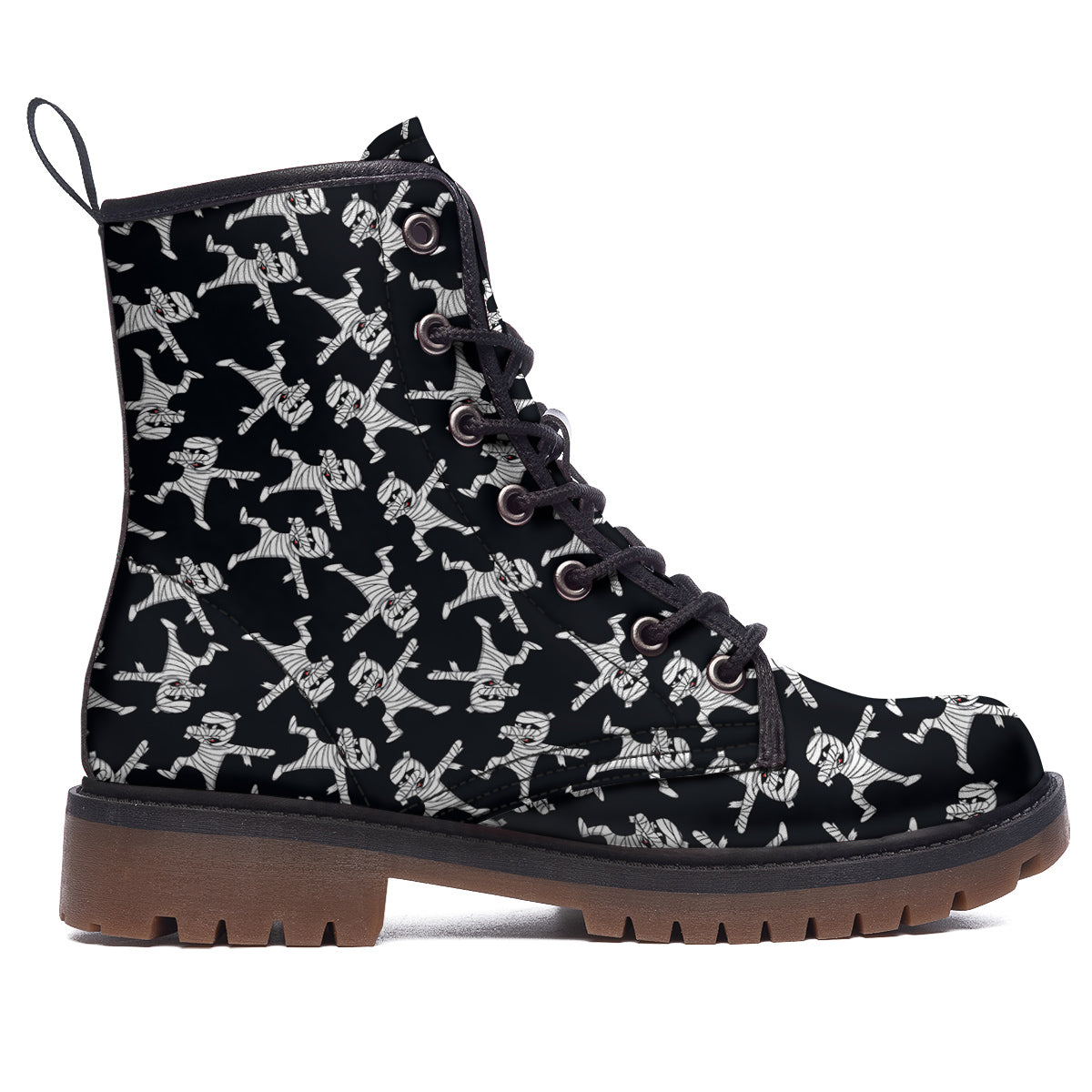 Mummy Cute Print Pattern Work Boots-grizzshop