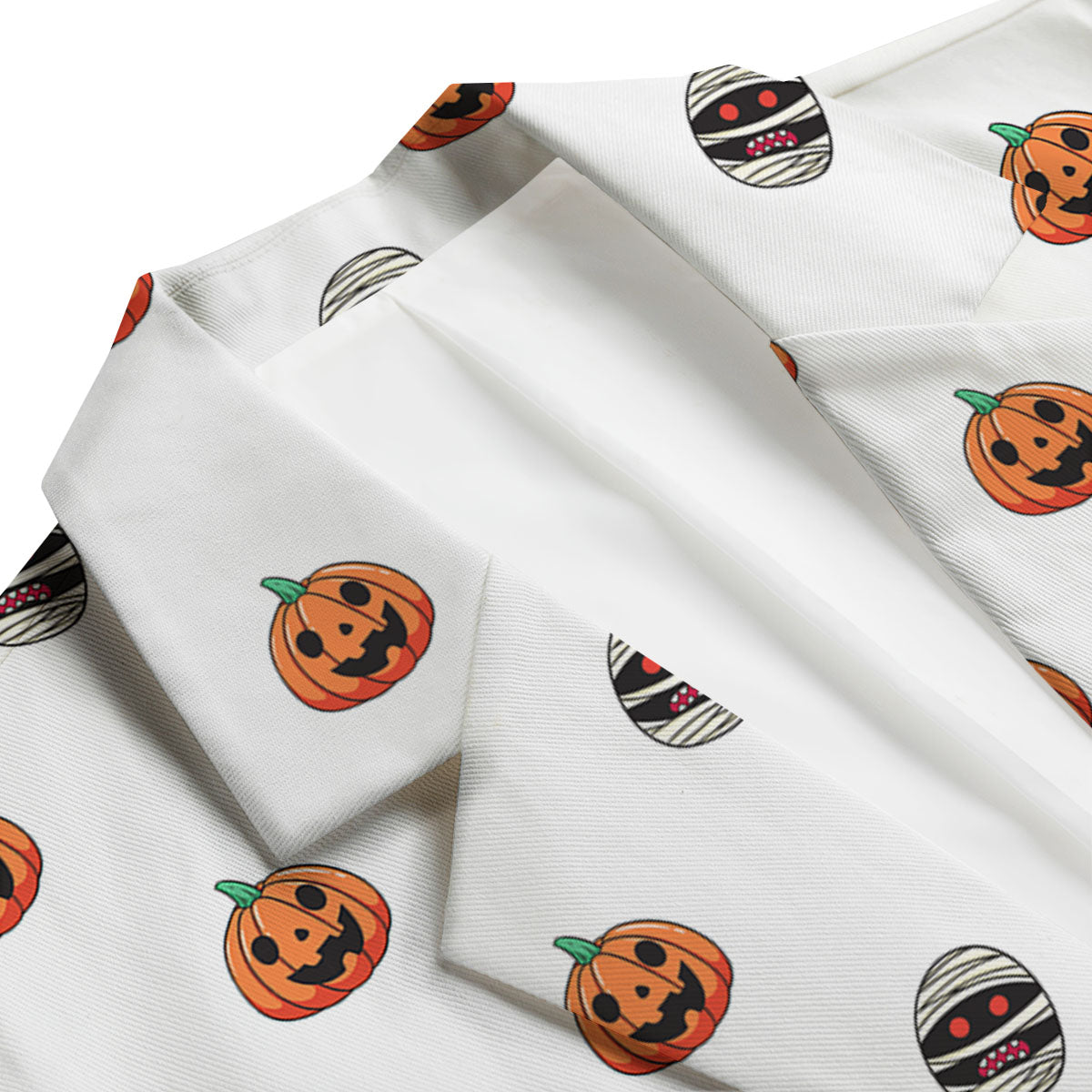 Mummy Halloween Print Pattern Men's Blazer-grizzshop