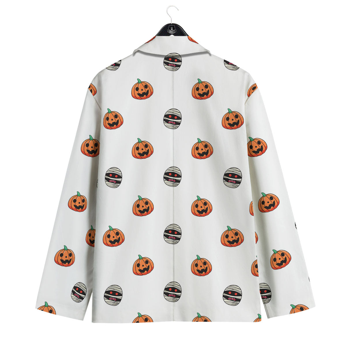 Mummy Halloween Print Pattern Men's Sport Coat-grizzshop