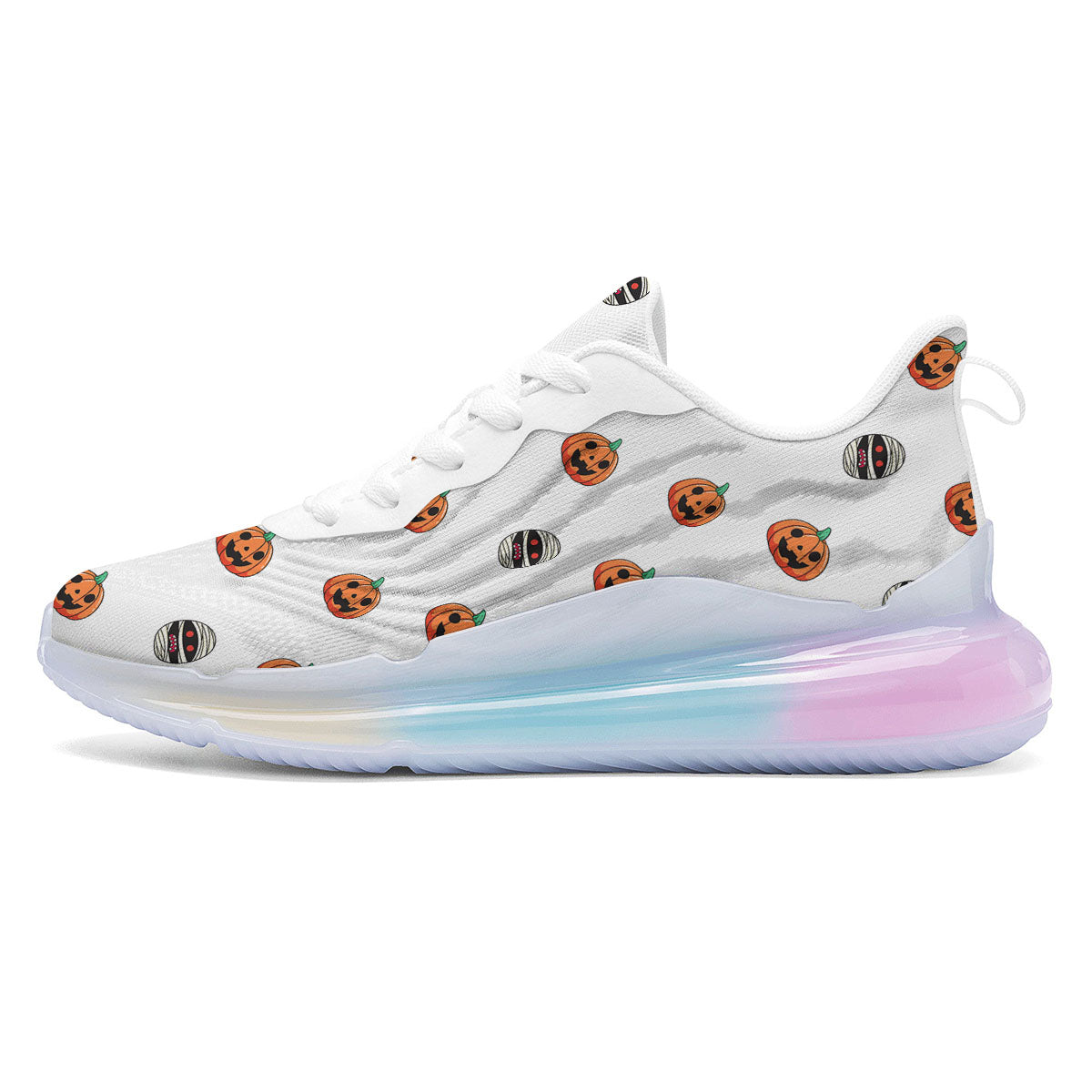 Mummy Halloween Print Pattern Running Sneakers-grizzshop