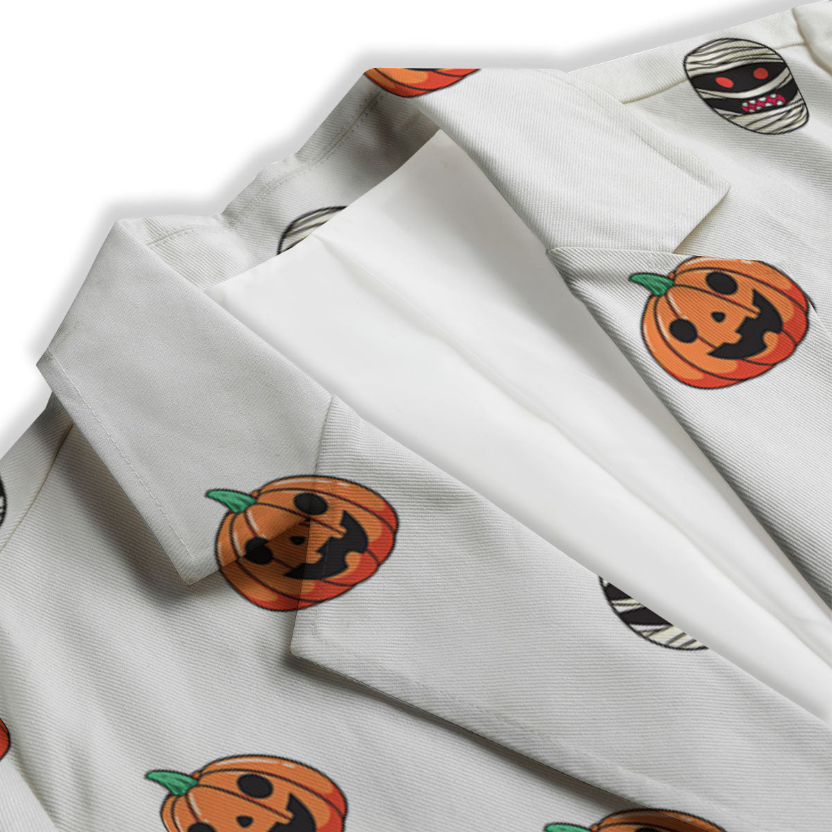Mummy Halloween Print Pattern Women's Blazer-grizzshop