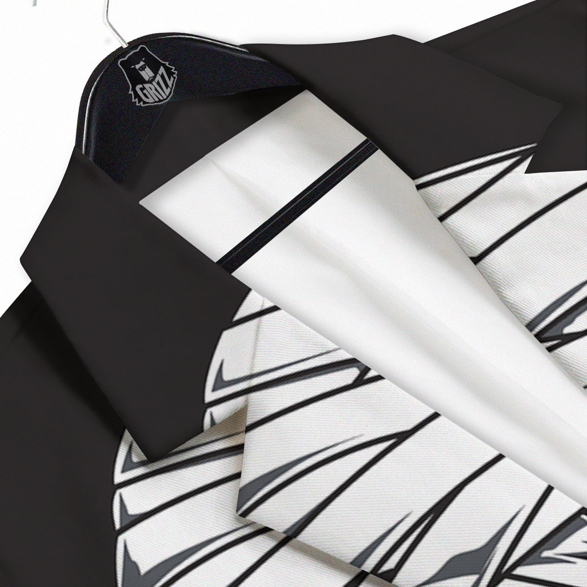 Mummy Head Print Men's Sport Coat-grizzshop