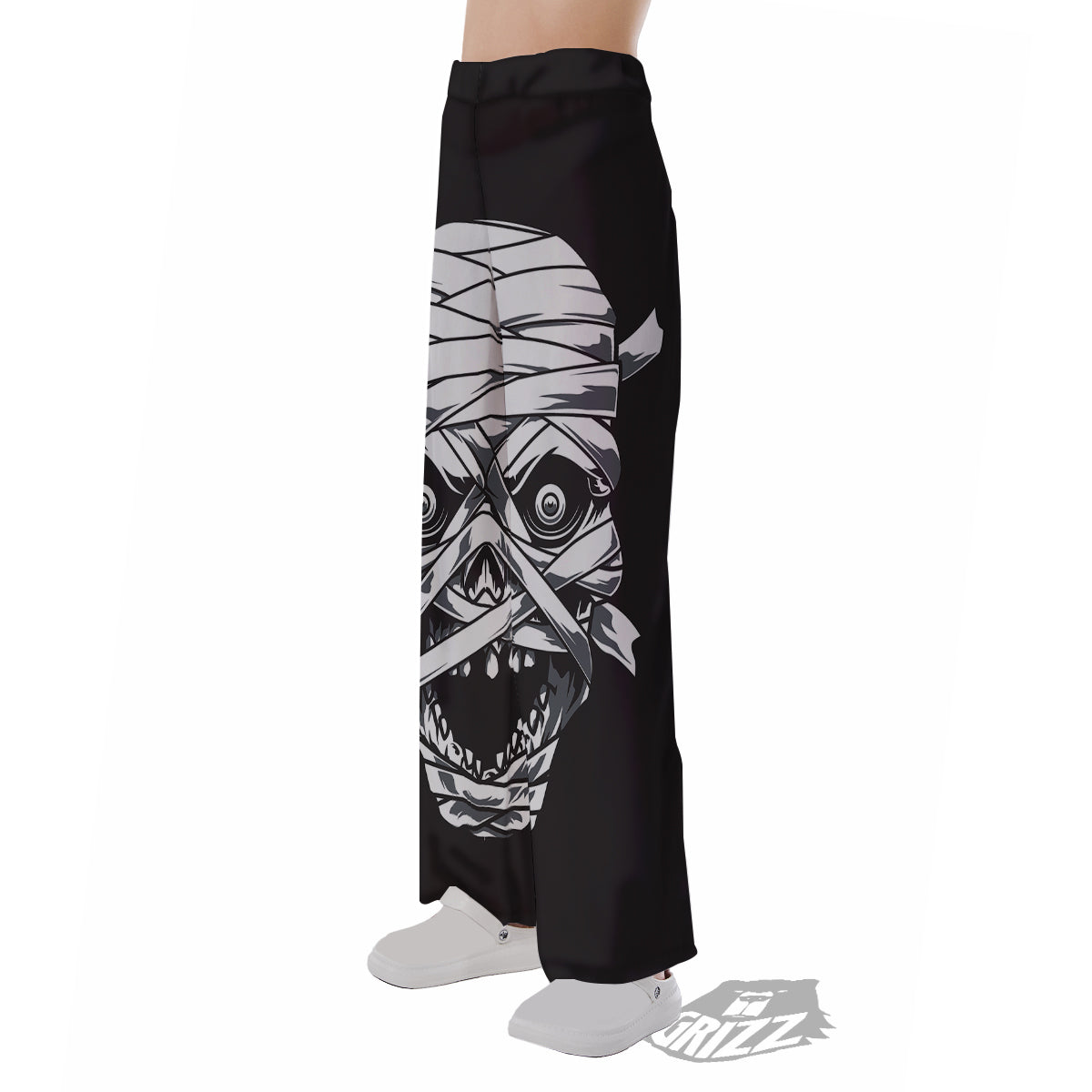 Mummy Head Print Pajama Pants-grizzshop