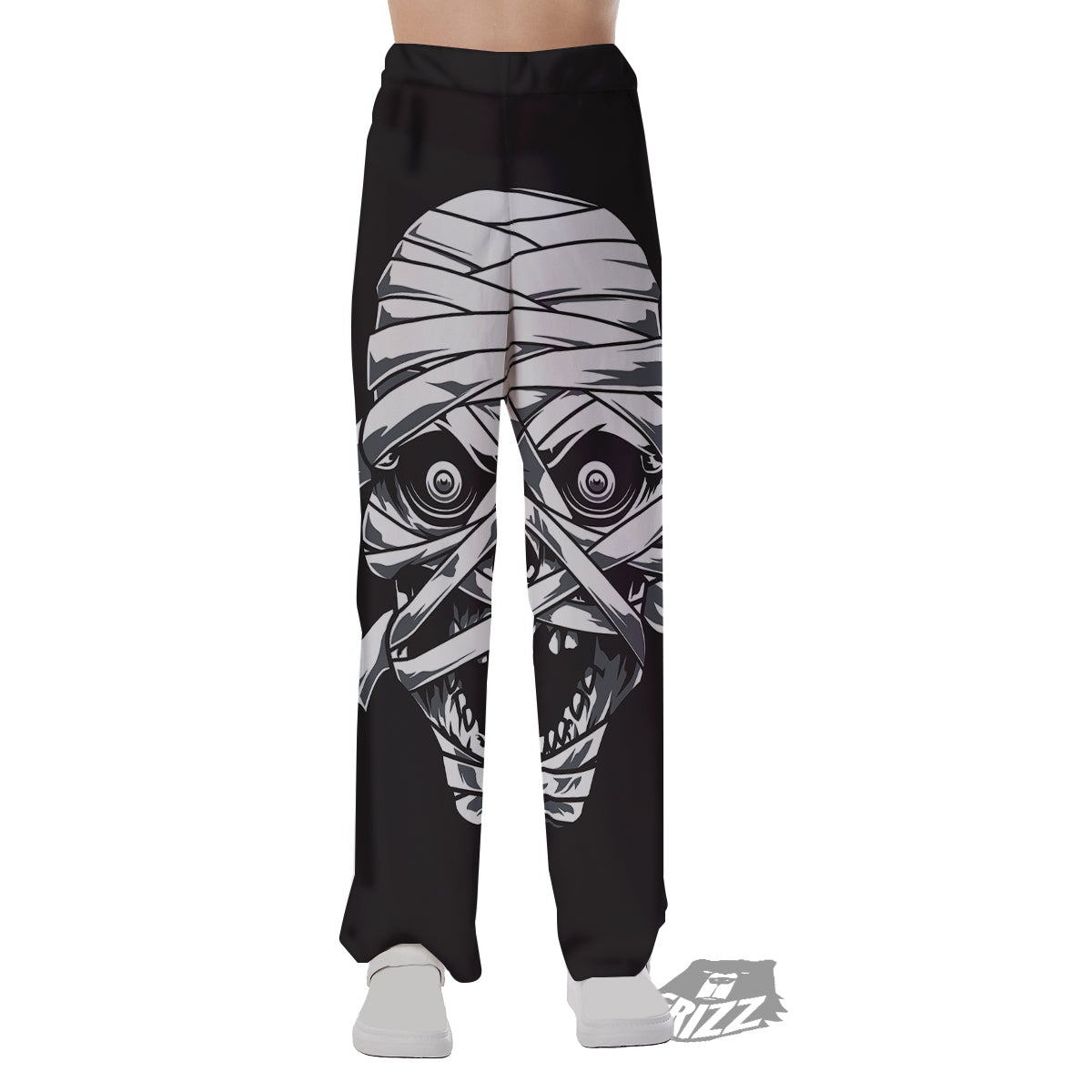 Mummy Head Print Pajama Pants-grizzshop