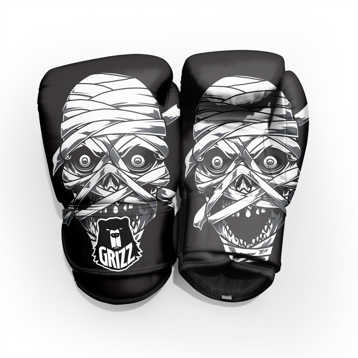 Mummy Head Print Pro Boxing Glove