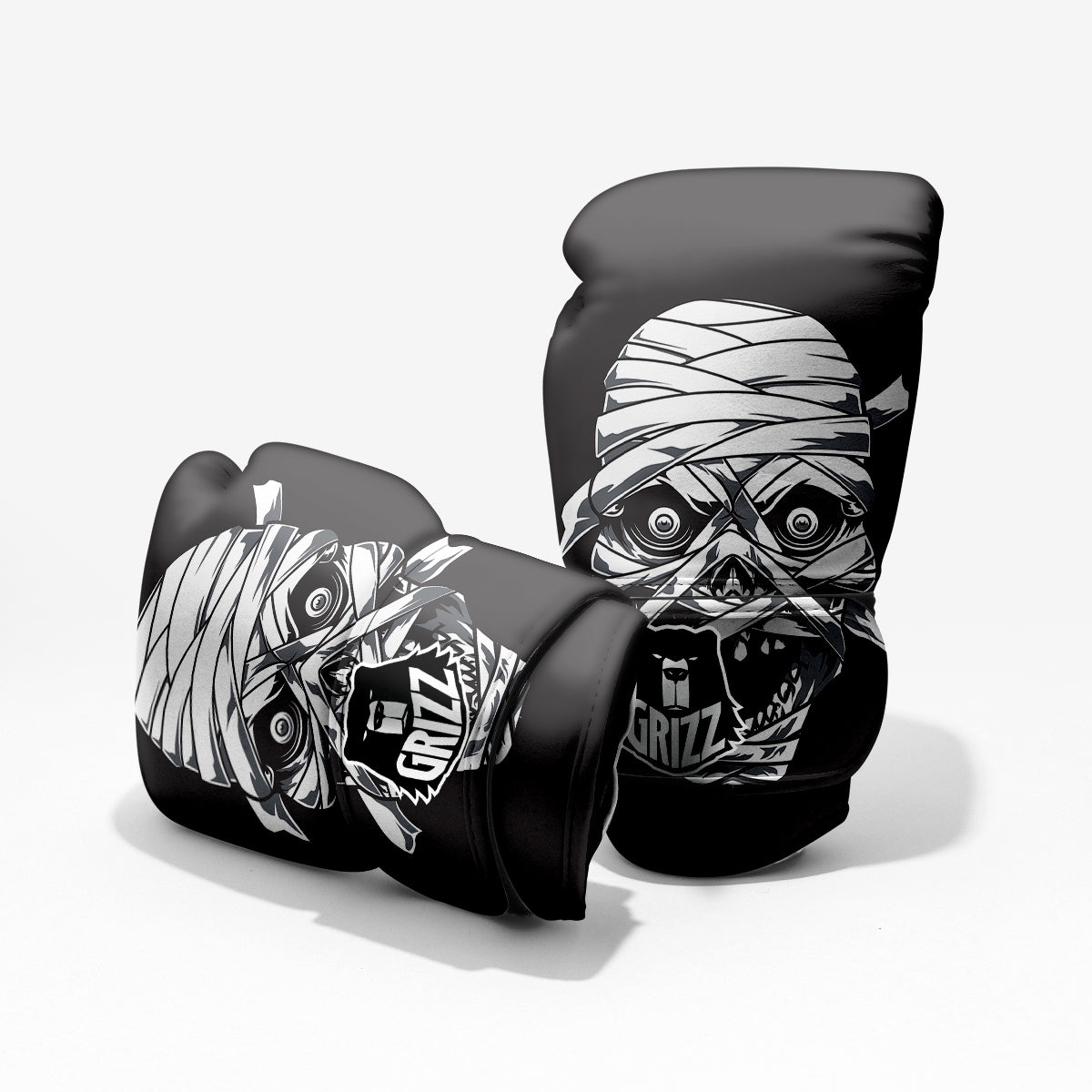 Mummy Head Print Pro Boxing Glove