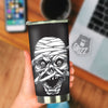 Mummy Head Print Tumbler-grizzshop