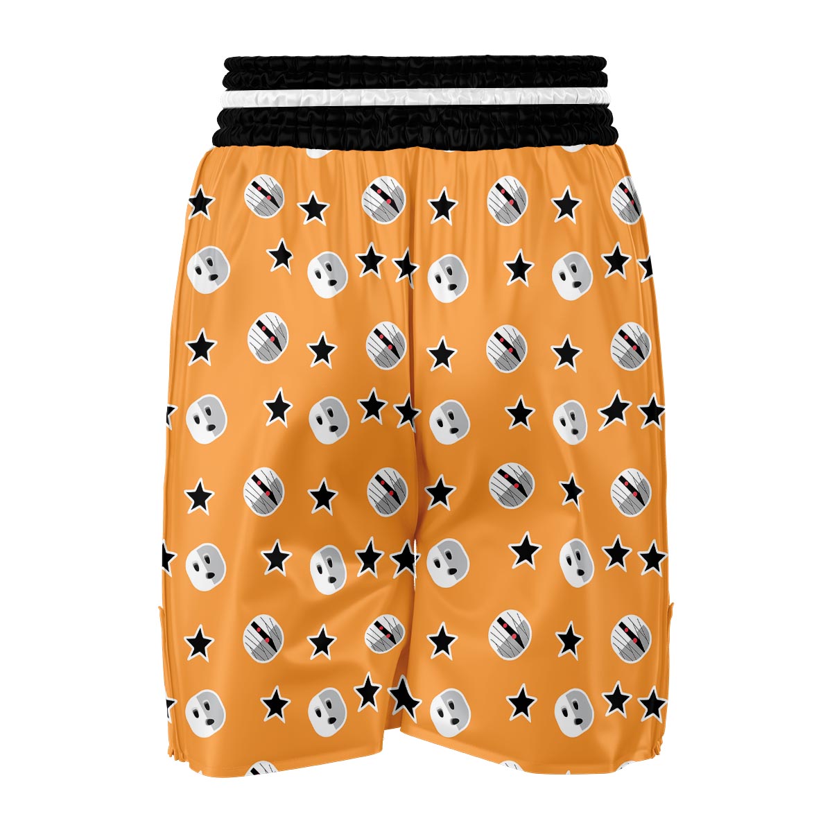 Mummy Print Pattern Boxing Shorts-grizzshop