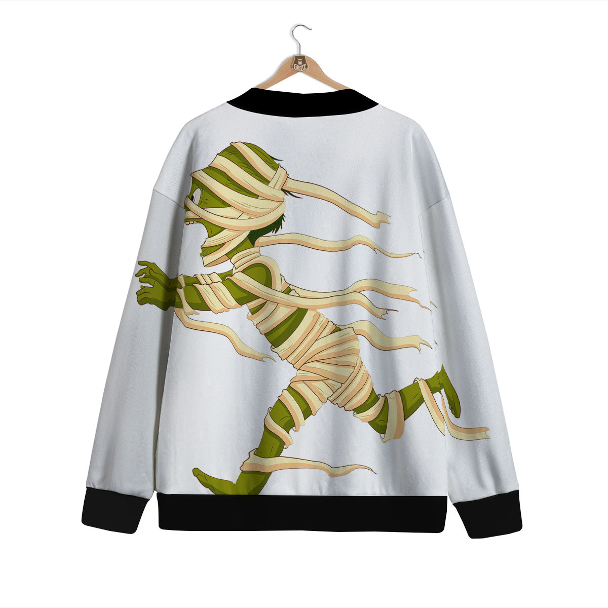 Mummy Running Print Cardigan-grizzshop