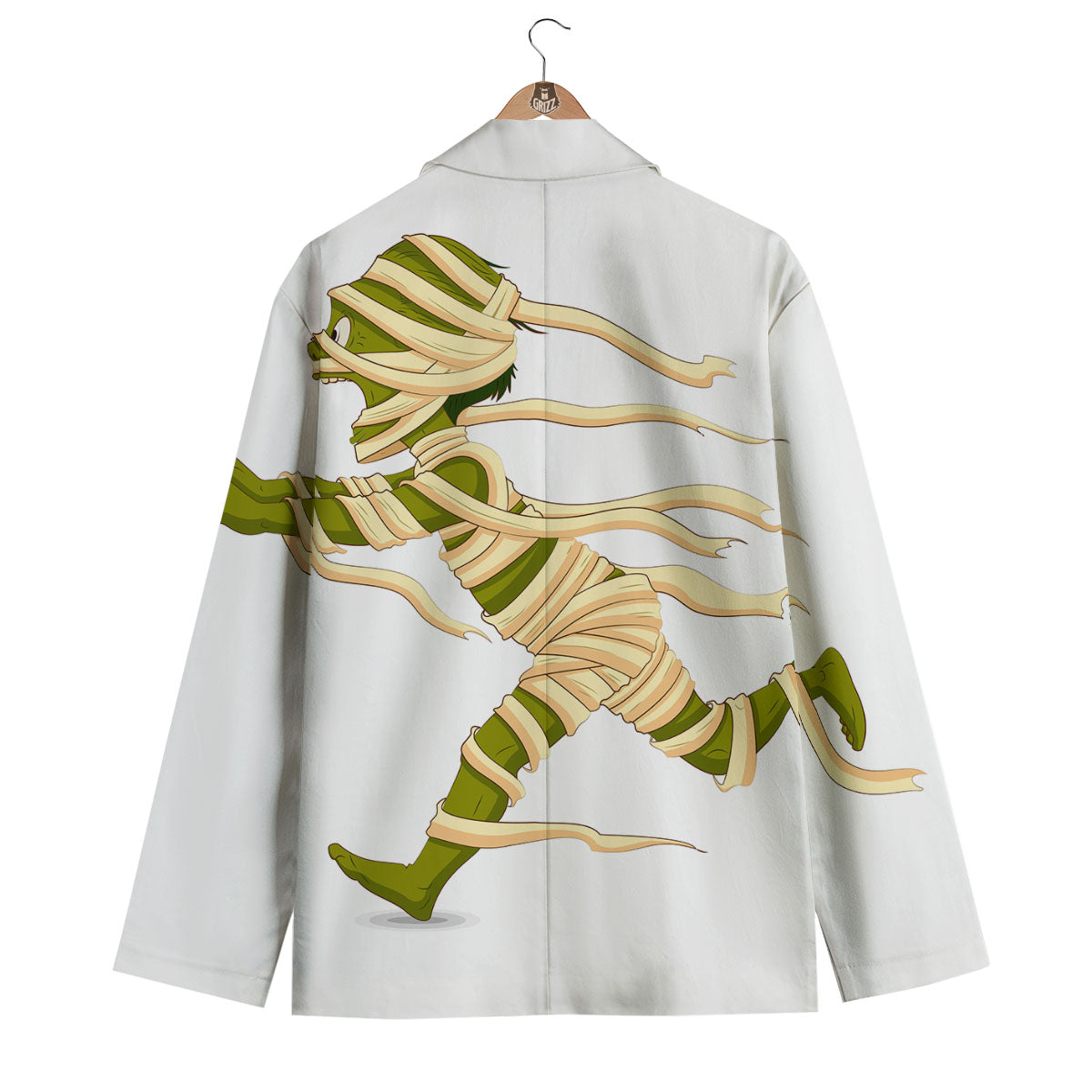 Mummy Running Print Men's Blazer-grizzshop