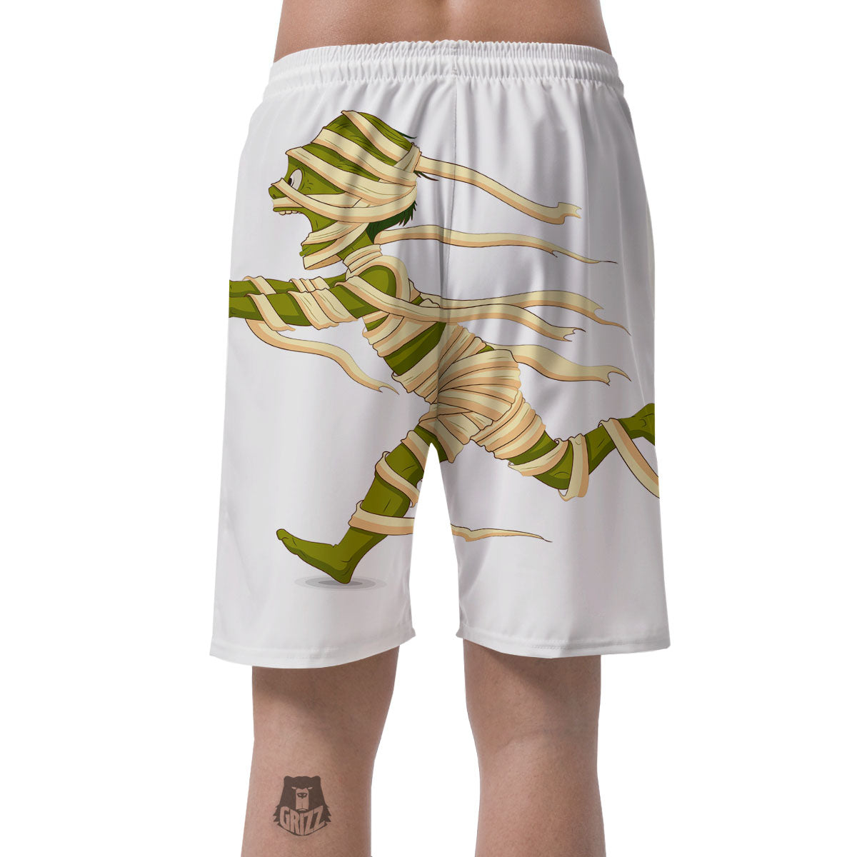 Mummy Running Print Men's Shorts-grizzshop