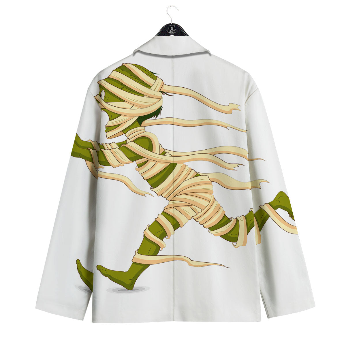 Mummy Running Print Men's Sport Coat-grizzshop