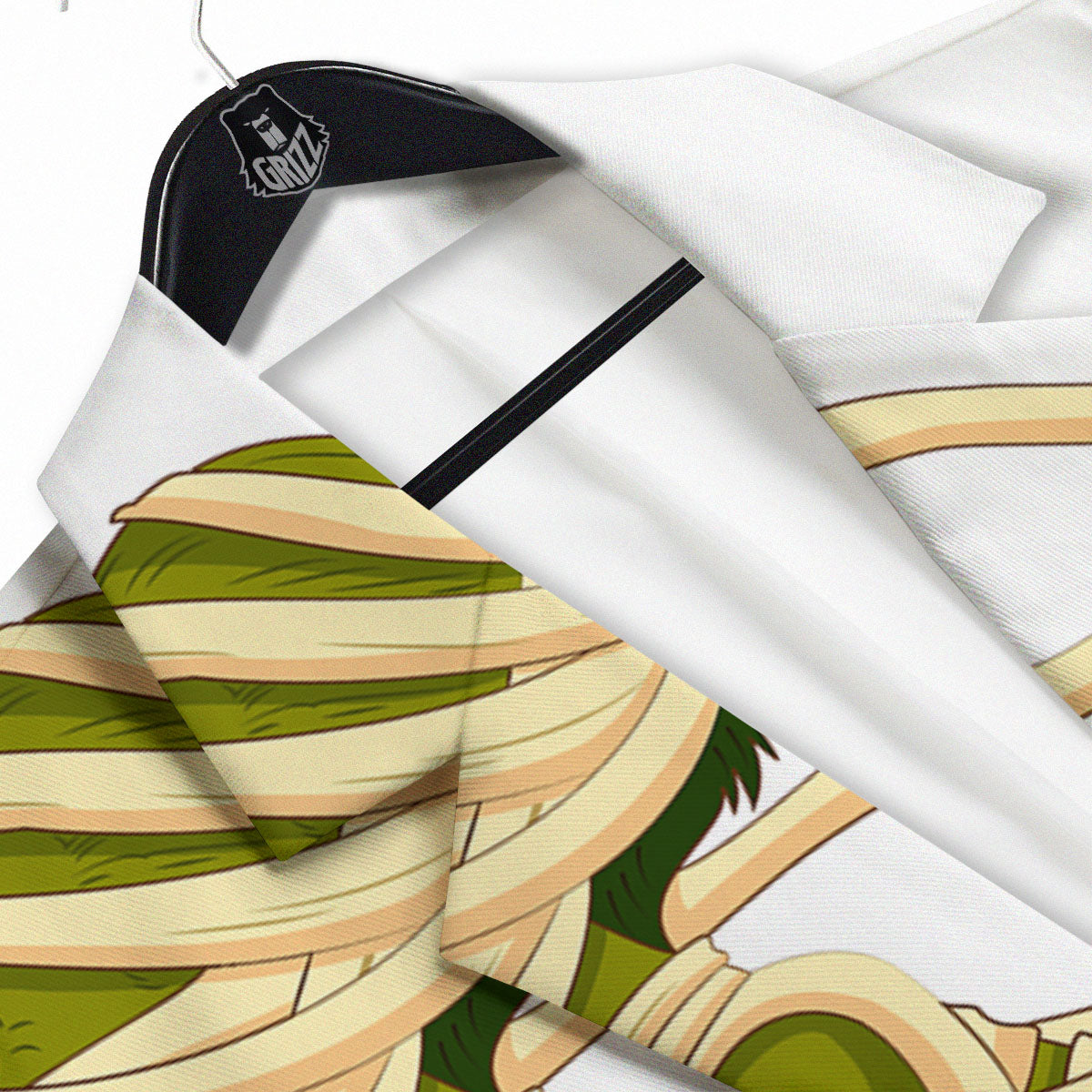 Mummy Running Print Men's Sport Coat-grizzshop