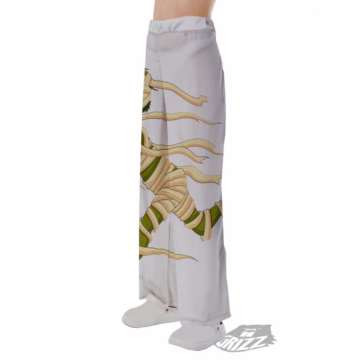 Mummy Running Print Pajama Pants-grizzshop
