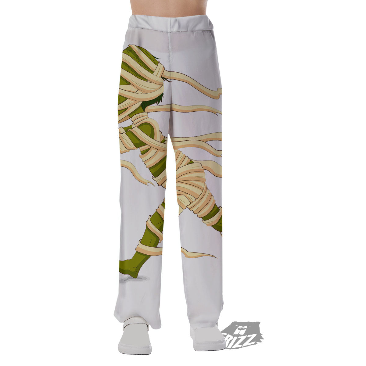 Mummy Running Print Pajama Pants-grizzshop