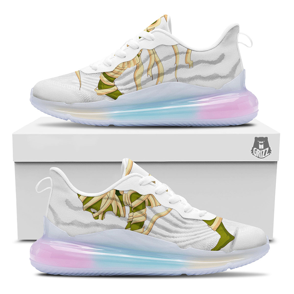 Mummy Running Print Running Sneakers-grizzshop