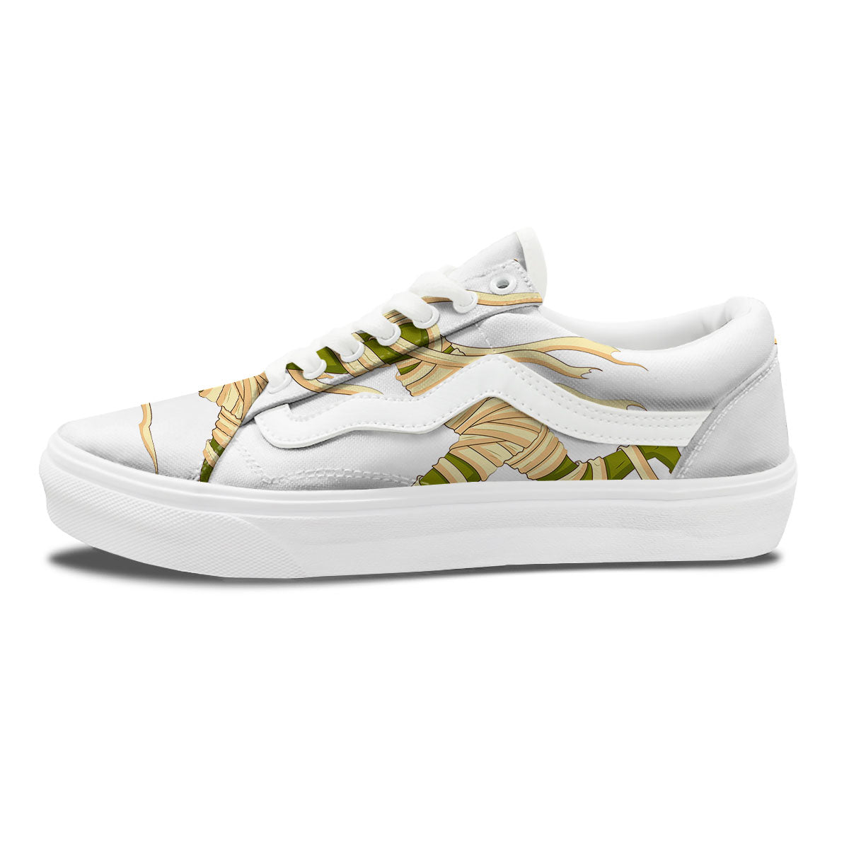 Mummy Running Print Skate Shoes-grizzshop