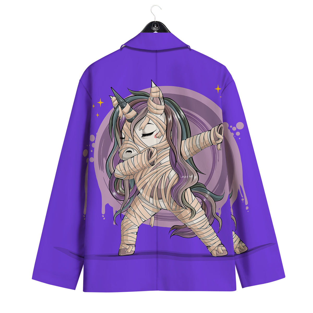 Mummy Unicorn Dap Print Men's Sport Coat-grizzshop