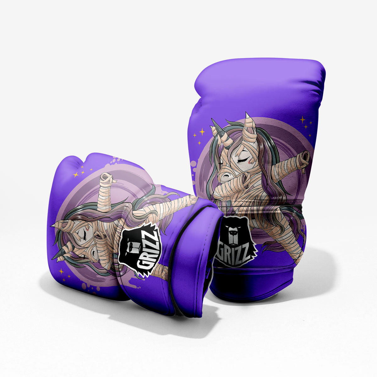 Mummy Unicorn Dap Print Pro Boxing Glove