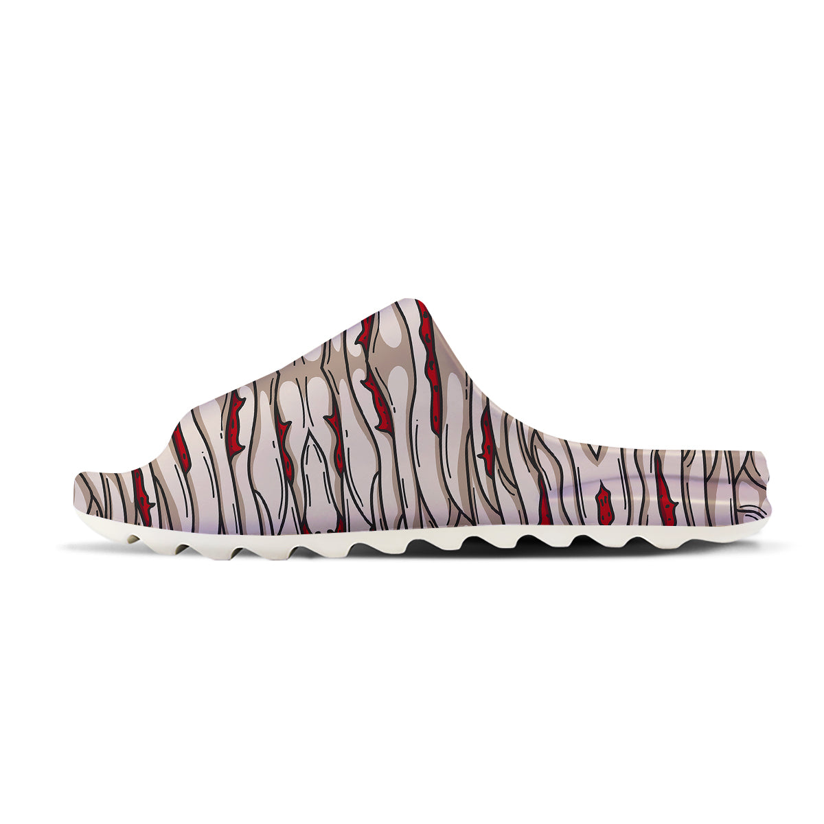 Mummy Bandage Print Pattern Sandals-grizzshop