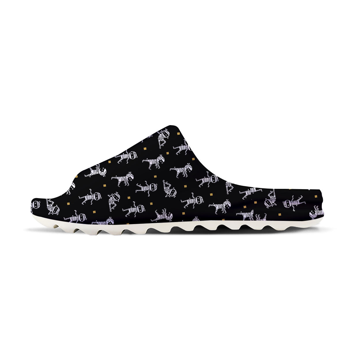 Mummy Cartoon Print Pattern Sandals-grizzshop