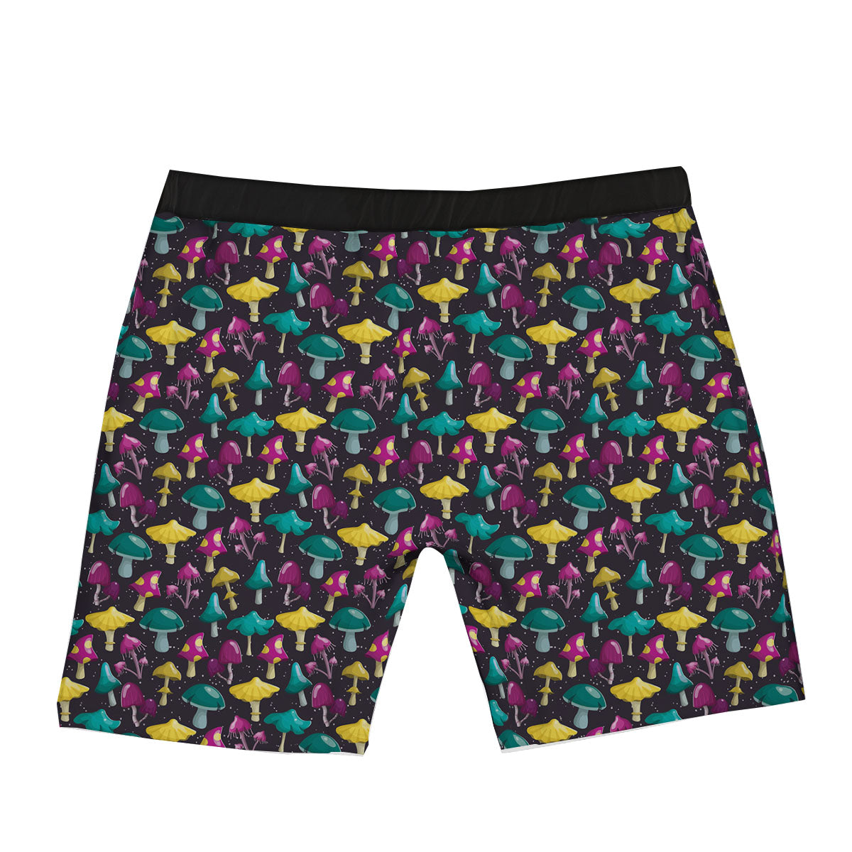 Mushroom Cartoon Print Pattern Boxer Briefs-grizzshop