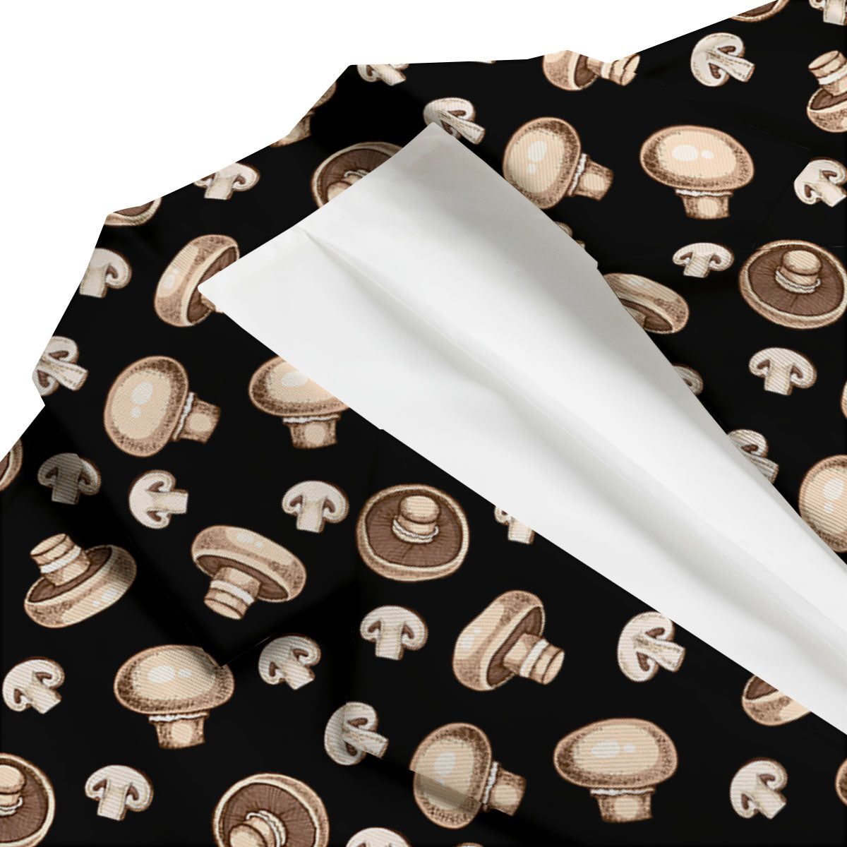 Mushroom Champignon Print Pattern Men's Blazer-grizzshop