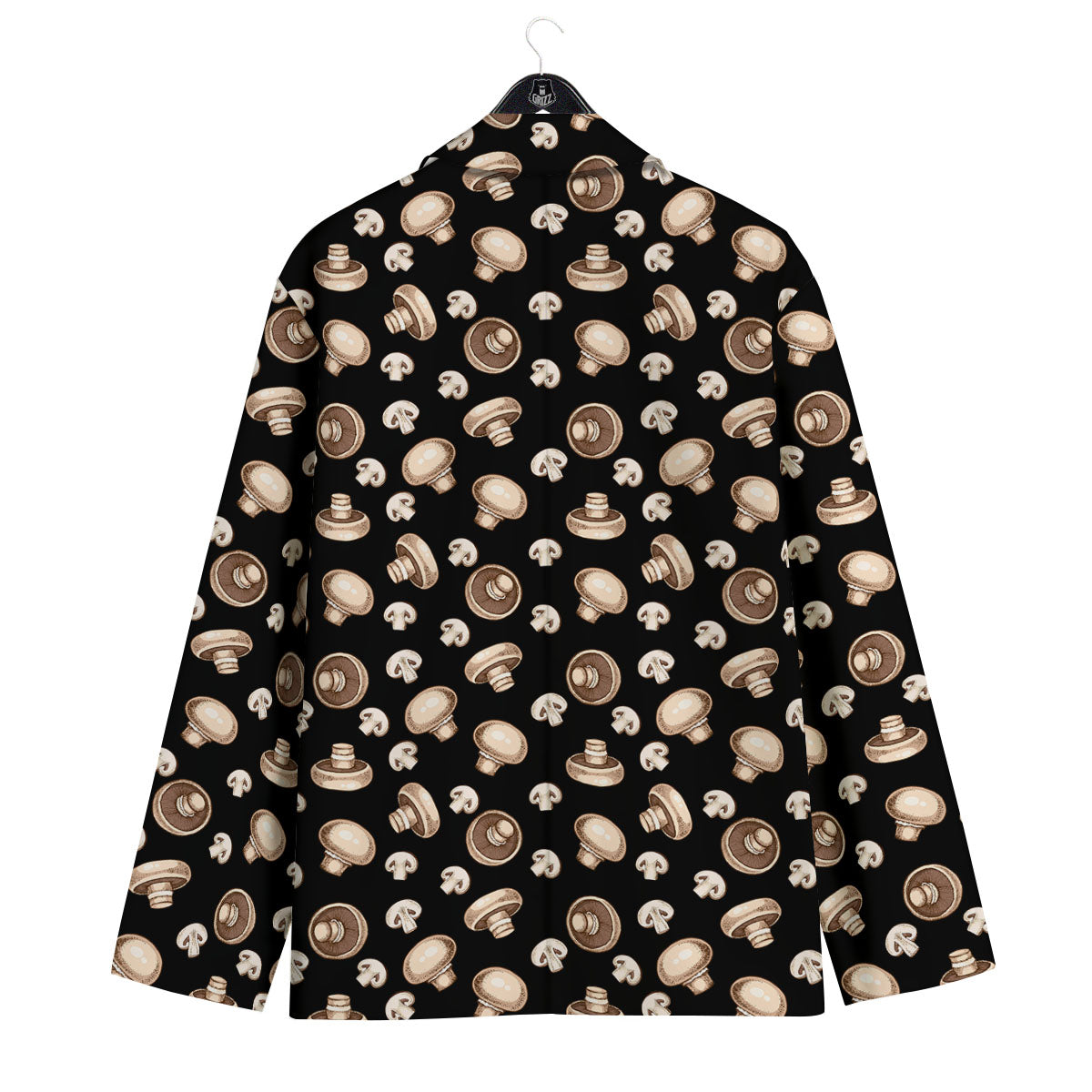 Mushroom Champignon Print Pattern Men's Sport Coat-grizzshop