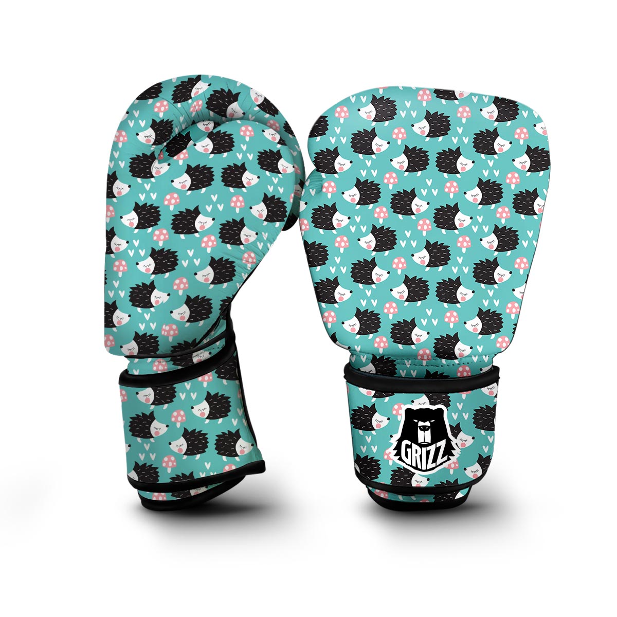 Mushroom Hedgehogs Boxing Gloves-grizzshop