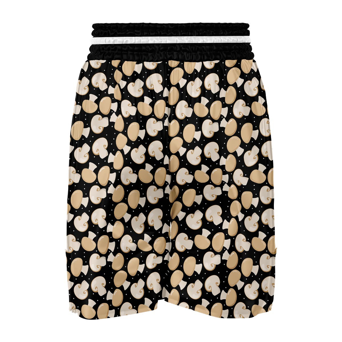 Mushroom Print Pattern Boxing Shorts-grizzshop