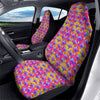 Mushroom Psychedelic Hippie Print Pattern Car Seat Covers-grizzshop