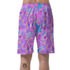 Mushroom Psychedelic Trippy Men's Shorts-grizzshop