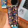 Music Instruments Print Pattern Tumbler-grizzshop