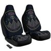 Mystery Of Egypt Neon Print Car Seat Covers-grizzshop